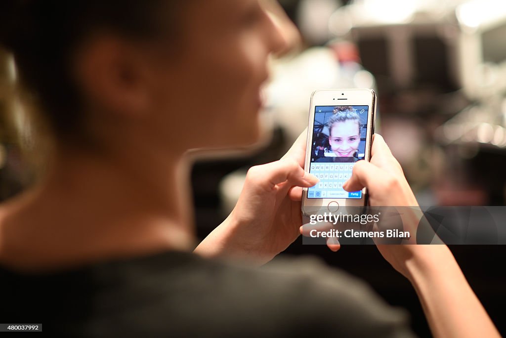 'Designer for Tomorrow' Backstage - Mercedes-Benz Fashion Week Berlin Spring/Summer 2016