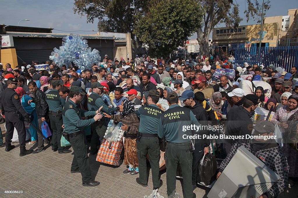 Would-Be Immigrants Reach Spanish Enclave Of Melilla