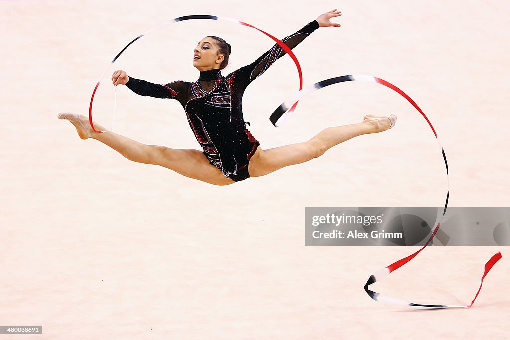 GAZPROM World Cup Rhythmic Gymnastics 2014 - Day 1