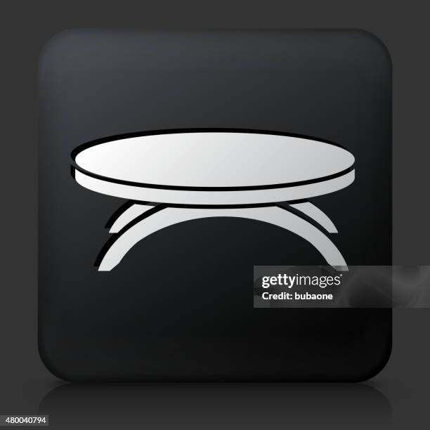 Table Button Image 16 Wooden Table Black Background High Res Illustrations - Getty Images