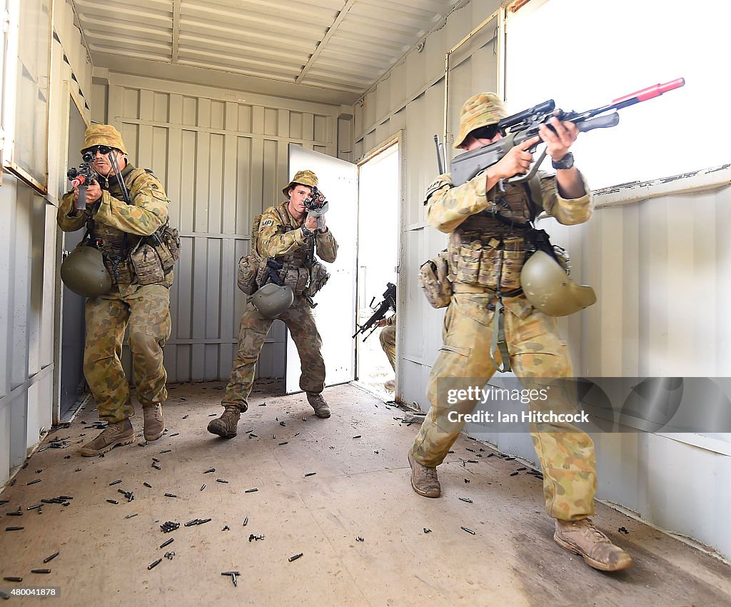 Australian Military Conducts Training During Exercise Talisman Sabre