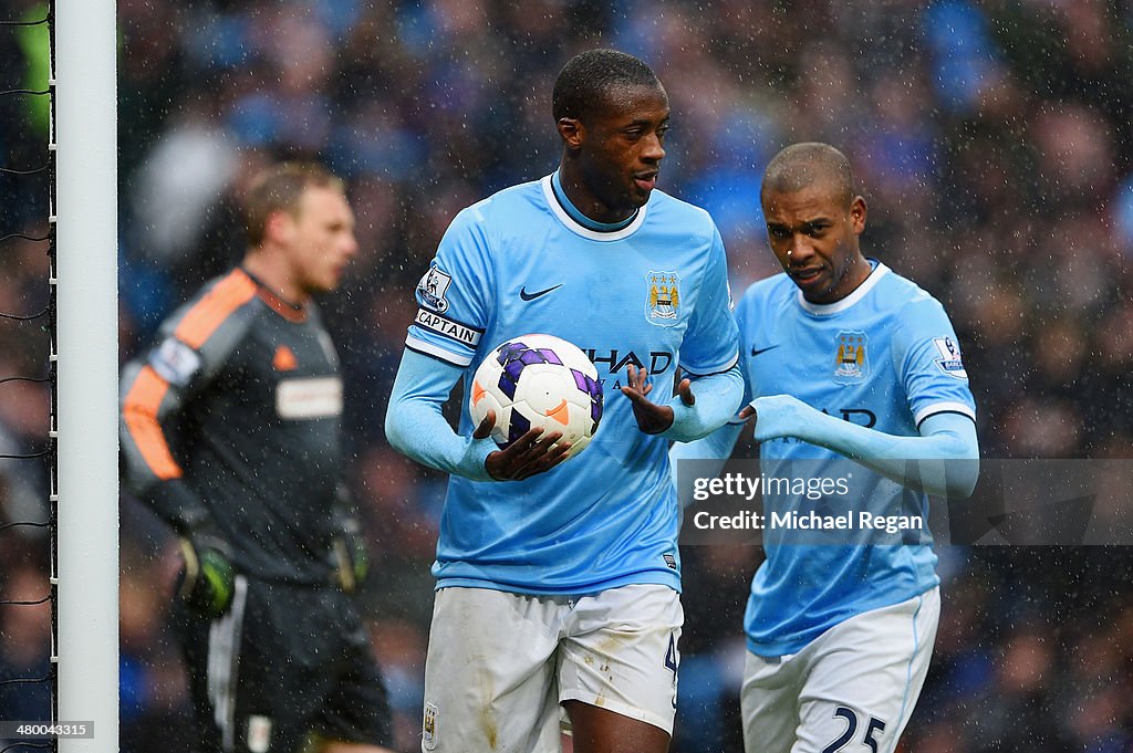 Manchester City v Fulham - Premier League