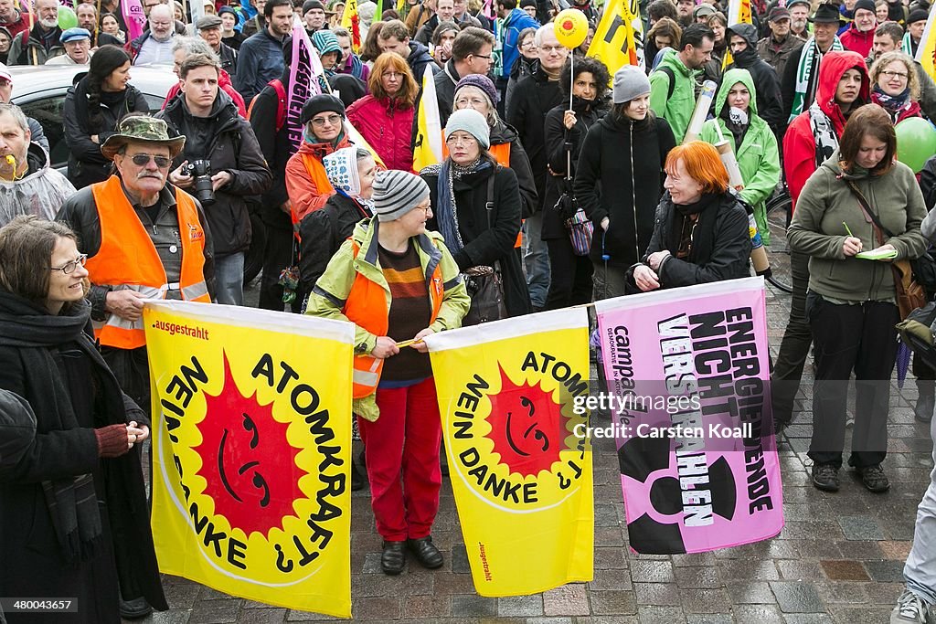 Protesters Demand Faster Transition To Renewable Energy Sources