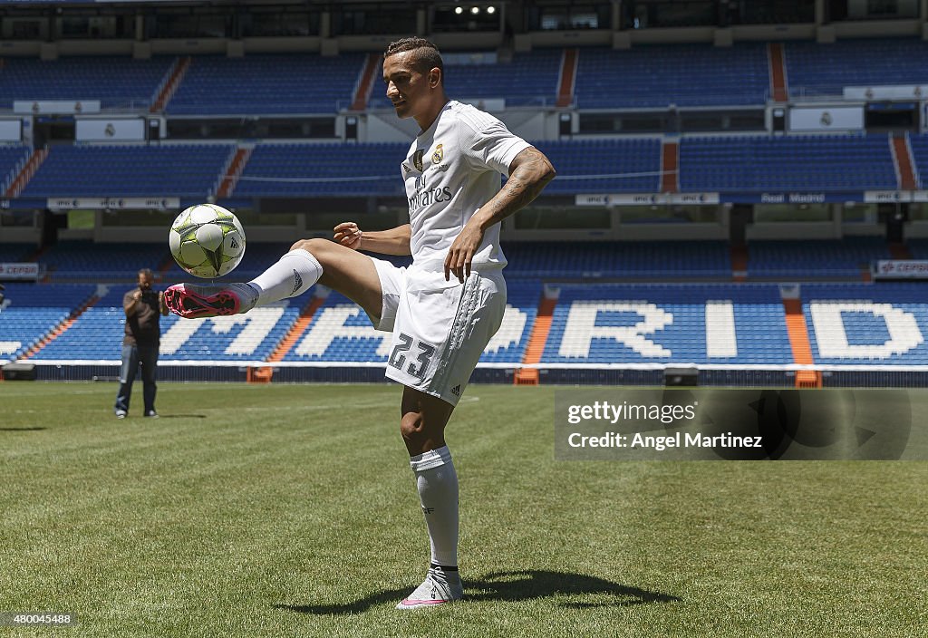 Real Madrid Officially Present New Signing Danilo