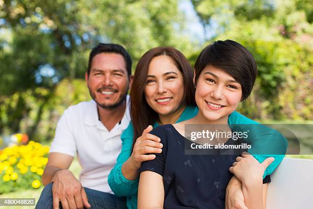 happy family - mother father daughter stock pictures, royalty-free photos & images