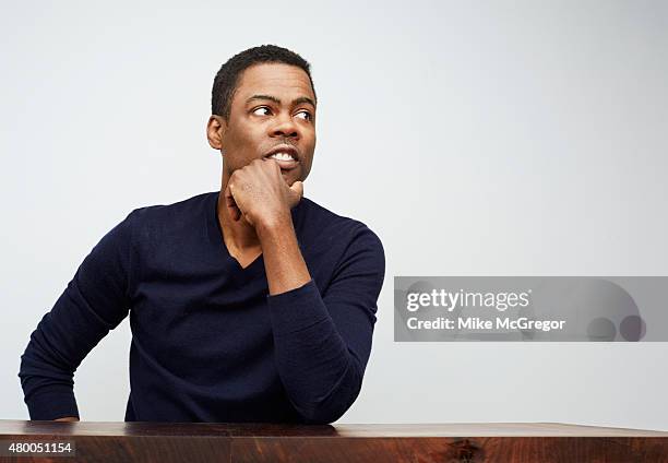 Actor Chris Rock is photographed for The Guardian Newspaper on May 4, 2015 in New York City. PUBLISHED IMAGE.