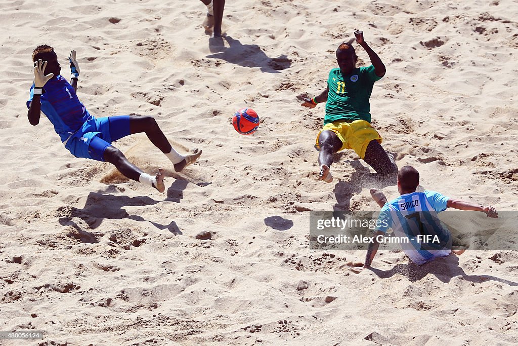 Argentina v Senegal: Group A - FIFA Beach Soccer World Cup