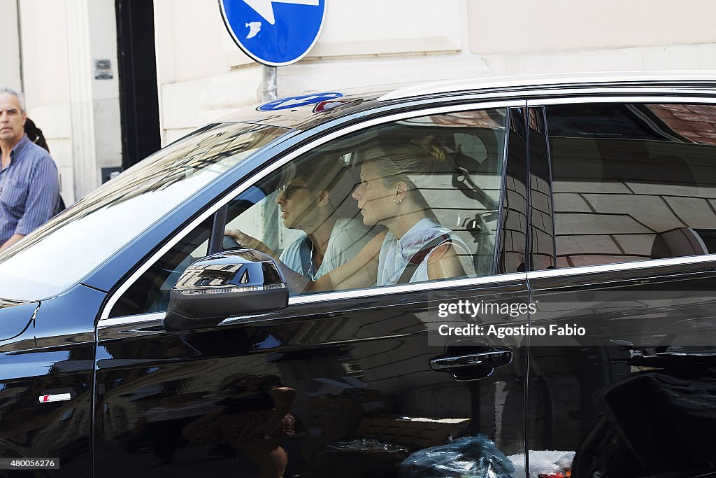 Rome Celebrity Sightings Gwyneth Paltrow July 9, 2015