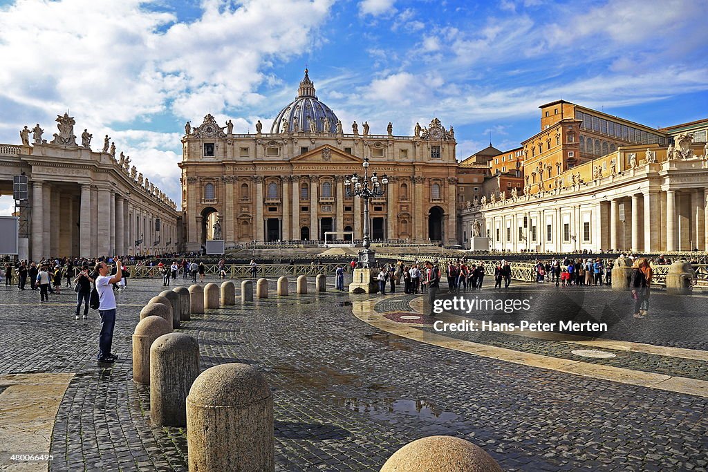 Rome, Vatican, Piazza San Pietro, Italy
