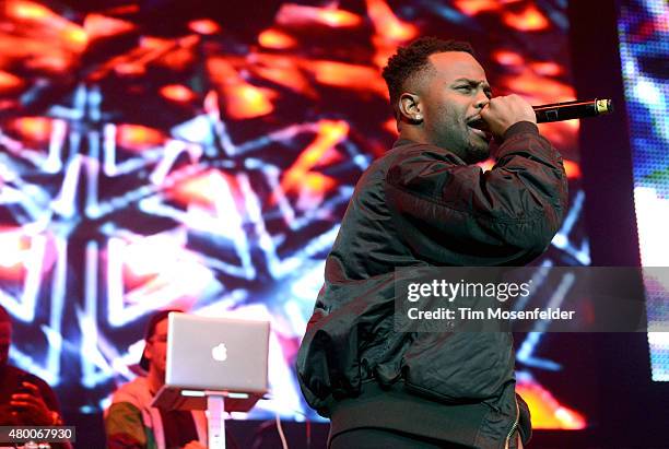 Casey Veggies performs during Power 106's Powerhouse 2015 at Honda Center on May 16, 2015 in Anaheim, California.
