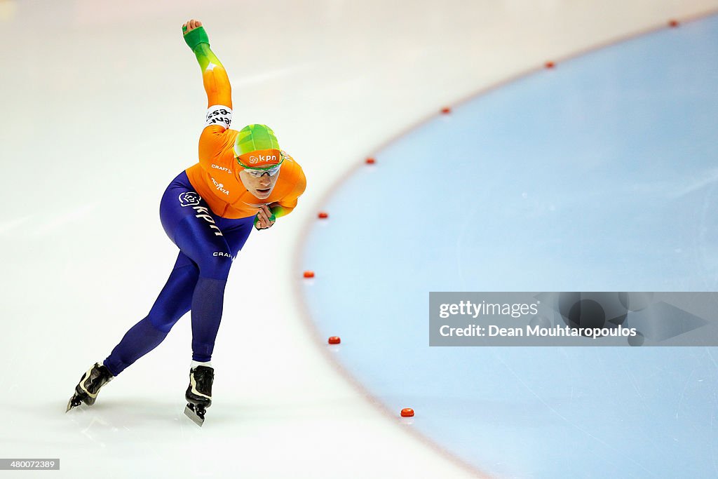 Essent ISU World Allround Speed Skating Championships 2014 - Day One