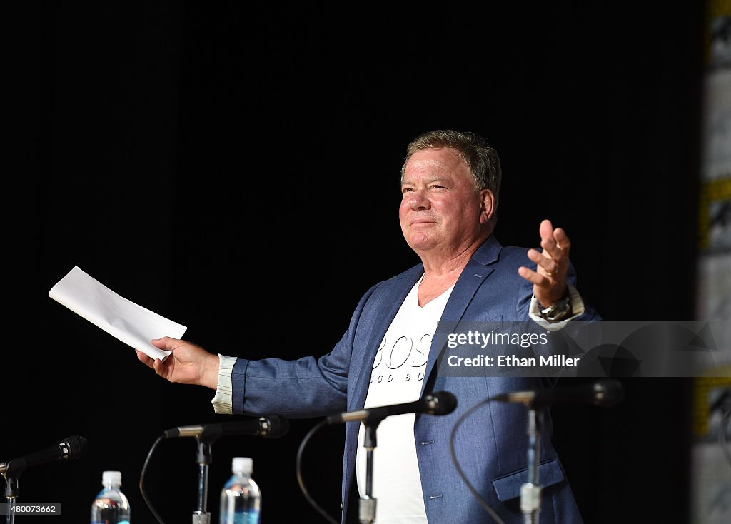 Comic-Con International 2015 - "The Autobiography Of James T. Kirk" As Read By James T. Kirk Himself