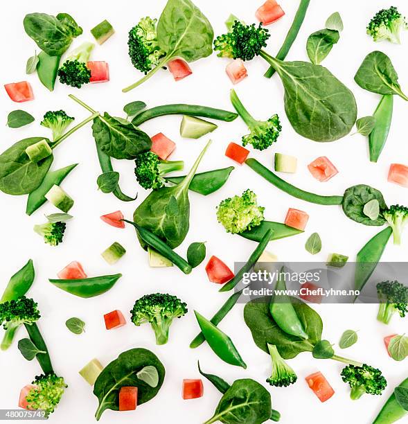 green salad - grönsallad bildbanksfoton och bilder