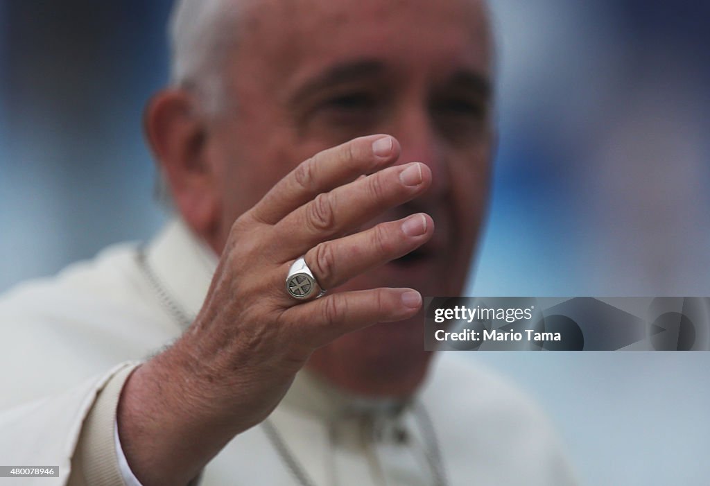 Pope Francis Celebrates Mass In Bolivia During South American Tour