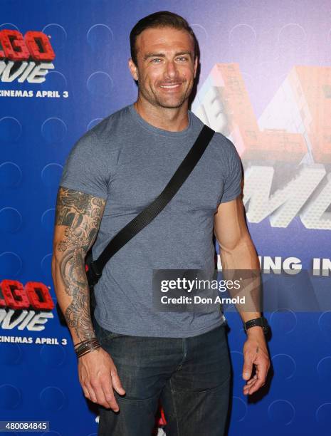 Steve Willis attends the Sydney premiere of The LEGO Movie at Event Cinemas on March 23, 2014 in Sydney, Australia.