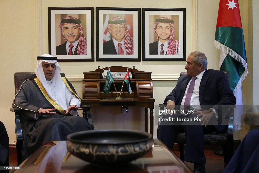 JOR: Saudi Forein Minister Adel Al-Jubeir Holds A Press Conference