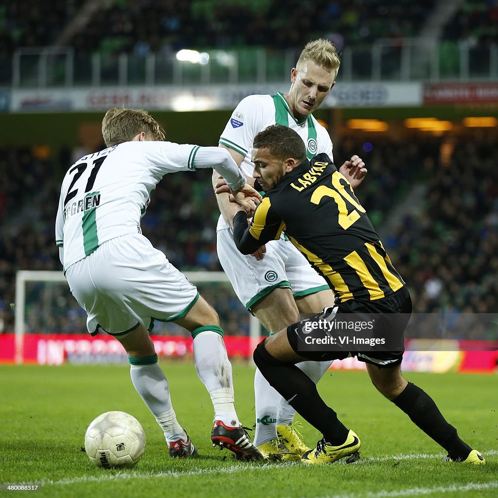 Dutch Eredivisie - FC Groningen v Vitesse Arnhem