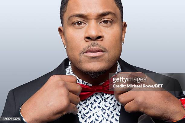 Actor Pooch Hall poses for a portrait at the 2015 BET Awards on June 28, 2015 at the Microsoft Theater in Los Angeles, California.