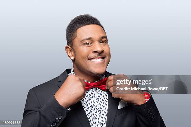 Actor Pooch Hall poses for a portrait at the 2015 BET Awards on June 28, 2015 at the Microsoft Theater in Los Angeles, California.