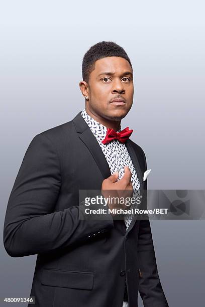 Actor Pooch Hall poses for a portrait at the 2015 BET Awards on June 28, 2015 at the Microsoft Theater in Los Angeles, California.