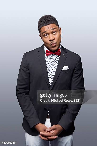 Actor Pooch Hall poses for a portrait at the 2015 BET Awards on June 28, 2015 at the Microsoft Theater in Los Angeles, California.