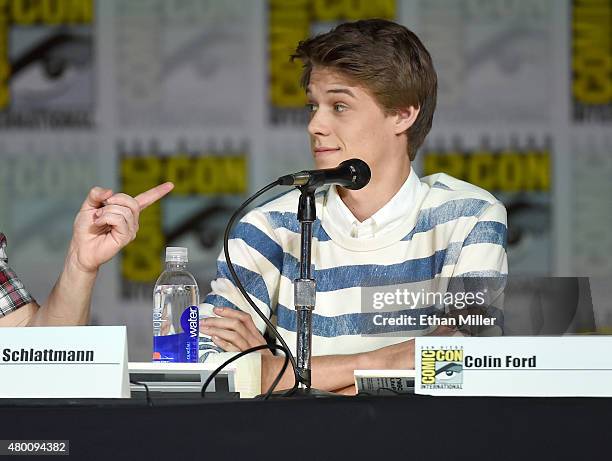 Actor Colin Ford attends CBS TV Studios' panel for "Under the Dome" during Comic-Con International 2015 at the San Diego Convention Center on July 9,...