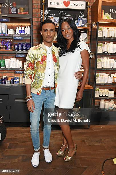 Hayden Williams attends the Kiehl's Pioneers By Nature Party at the Kiehl's Regent Street Store on July 9, 2015 in London, England.