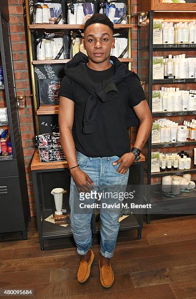 Joel Dash attends the Kiehl's Pioneers By Nature Party at the Kiehl's Regent Street Store on July 9, 2015 in London, England.