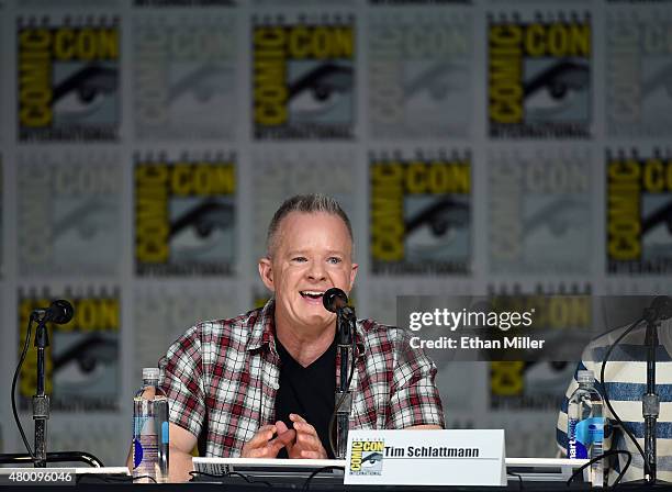 Producer Tim Schlattmann attends CBS TV Studios' panel for "Under the Dome" during Comic-Con International 2015 at the San Diego Convention Center on...