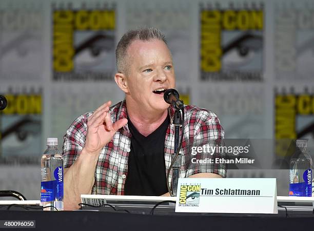 Producer Tim Schlattmann attends CBS TV Studios' panel for "Under the Dome" during Comic-Con International 2015 at the San Diego Convention Center on...