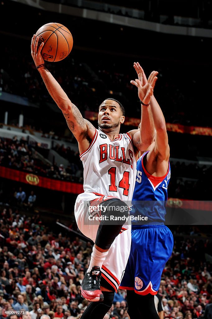 Philadelphia 76ers v Chicago Bulls