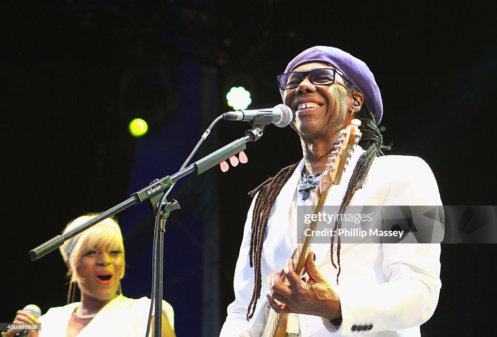 Chic Perform At The Iveagh Gardens