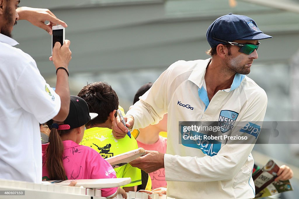 Sheffield Shield Final - NSW v WA: Day 3