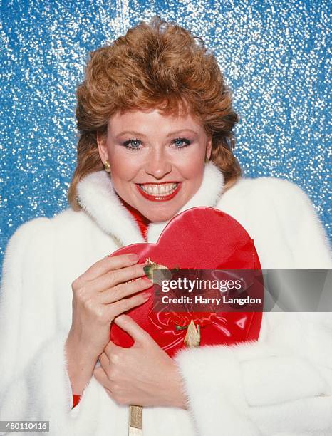 Actress Lauren Tewes poses for a portrait in 1983 in Los Angeles, California.