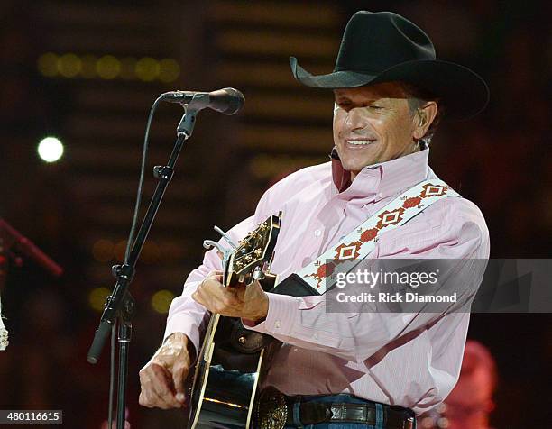 George Strait Riding George Strait The Cowboy Rides Away Tour Photos and Premium High Res ...
