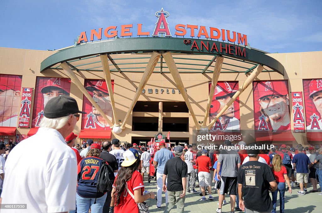 New York Yankees v Los Angeles Angels of Anaheim