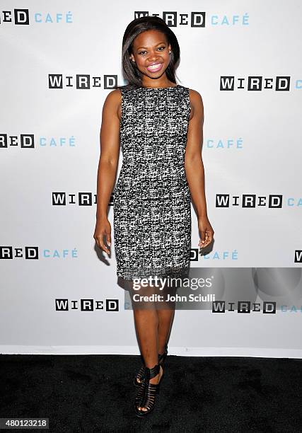 Actress Susan Heyward attends WIRED Cafe at Comic Con 2015 in San Diego at Omni Hotel on July 9, 2015 in San Diego, California.