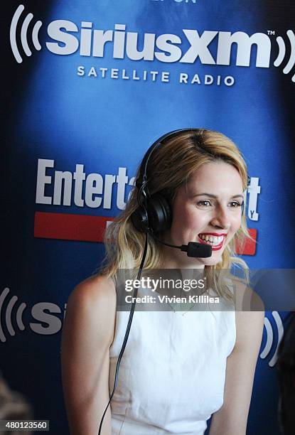 Actress Alona Tal attends SiriusXM's Entertainment Weekly Radio Channel Broadcasts From Comic-Con 2015 at Hard Rock Hotel San Diego on July 9, 2015...