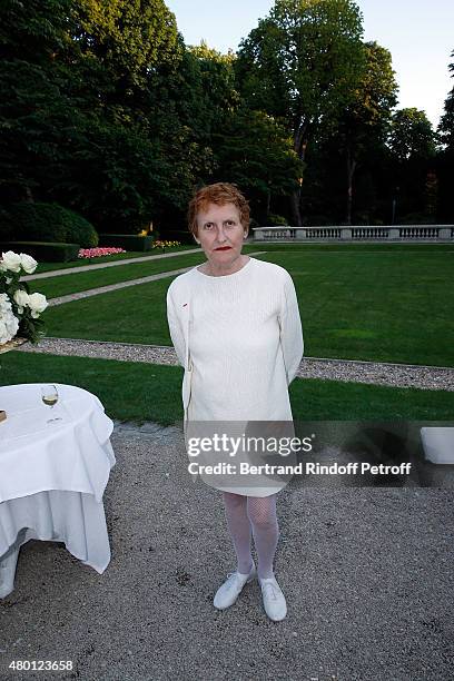 Designer Adeline Andre attends the Federation Francaise De La Couture Closing Party as part of Paris Fashion Week Haute Couture Fall/Winter 2015/2016...