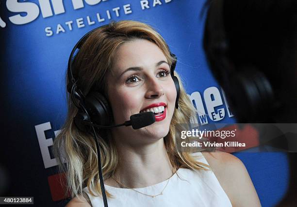 Actress Alona Tal attends SiriusXM's Entertainment Weekly Radio Channel Broadcasts From Comic-Con 2015 at Hard Rock Hotel San Diego on July 9, 2015...