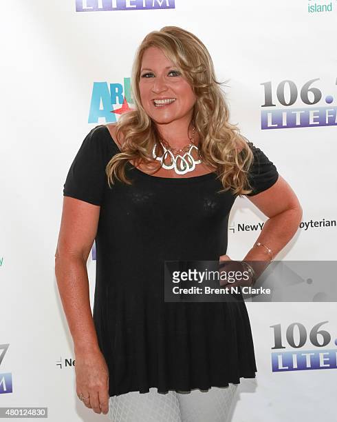 Lite FM on-air personality Delilah attends 106.7 Lite FM's Broadway In Bryant Park 2015 held at Bryant Park on July 9, 2015 in New York City.