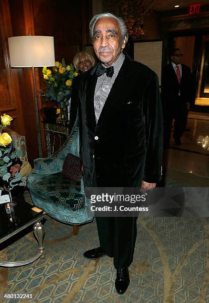 Congressman Charles B. Rangel attends Aretha Franklin's 72nd Birthday Celebration at the Ritz Carlton on March 22, 2014 in New York City.