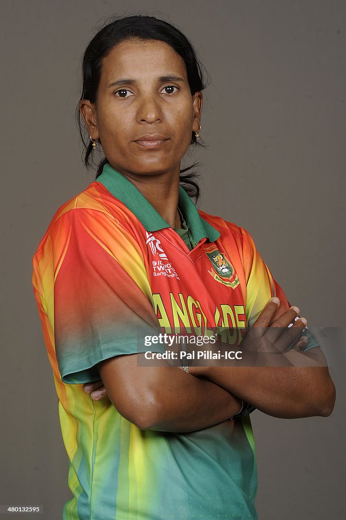 Bangladesh Women's Headshots - ICC World Twenty20 Bangladesh 2014