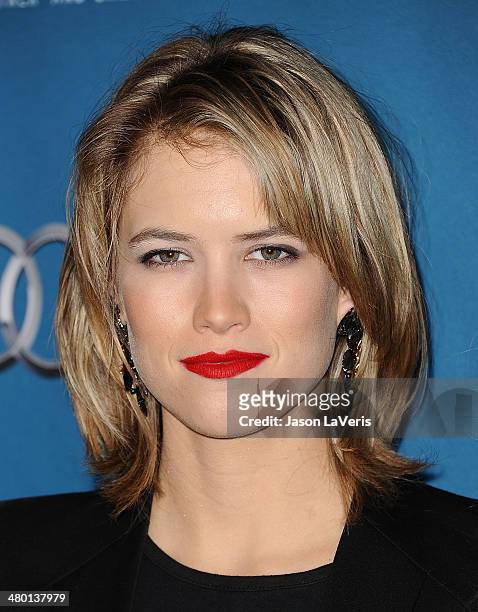 Actress Cody Horn attends the Backstage at the Geffen annual fundraiser at Geffen Playhouse on March 22, 2014 in Los Angeles, California.