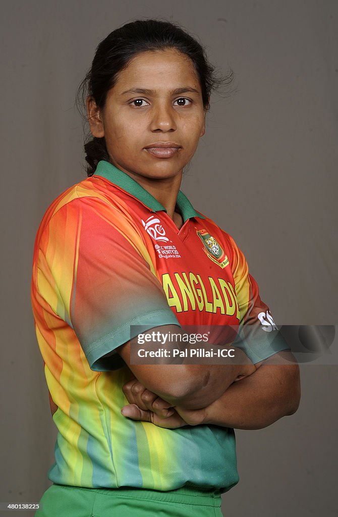 Bangladesh Women's Headshots - ICC World Twenty20 Bangladesh 2014