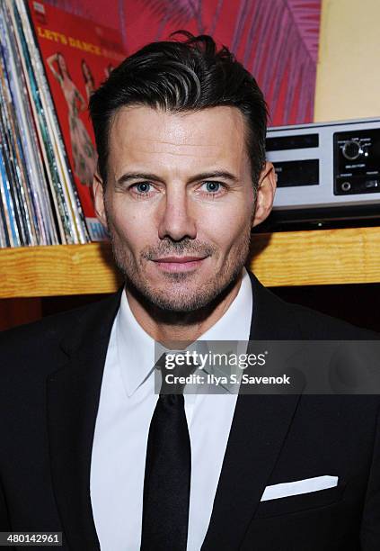 Model Alexander Lundqvist attends 2nd Supermodel Saturday at No.8 on March 22, 2014 in New York City.