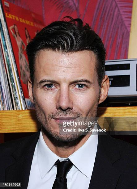 Model Alexander Lundqvist attends 2nd Supermodel Saturday at No.8 on March 22, 2014 in New York City.