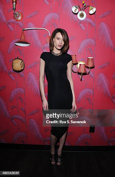 Model attends 2nd Supermodel Saturday at No.8 on March 22, 2014 in New York City.