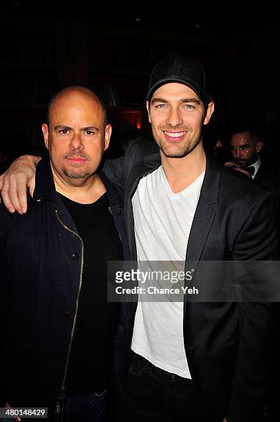 Jason Kanner and Cory Bond attend 2nd Supermodel Saturday at No.8 on March 22, 2014 in New York City.
