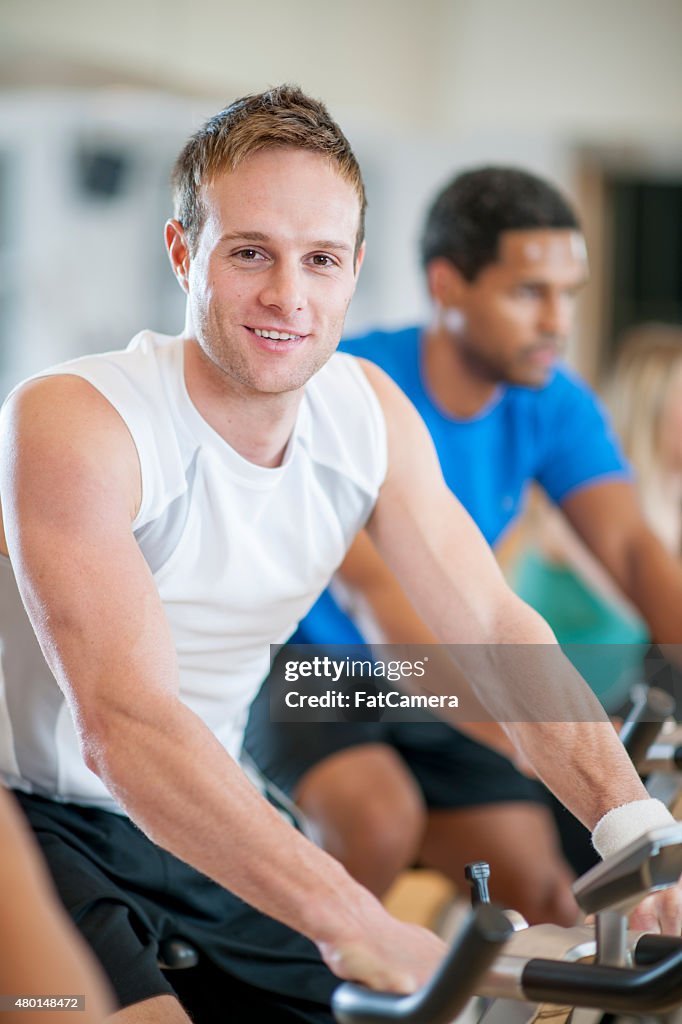 Bicycle Exercise Example Bicycle Exercising Exercise Class High-Res Stock Photo - Getty Images